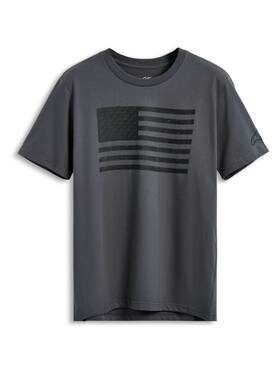 1235-72360-18-m Alpinestars Waving Short Sleeve Csf Tee Md Charcoal