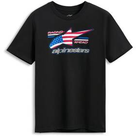 1235-72365-1017-xxl Alpinestars 1235-72365-1017-2xl Nationals Csf T-shirt - Black Xx-large