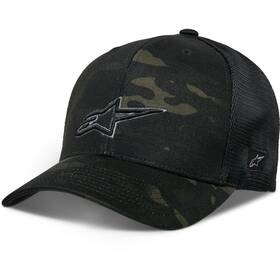 1235-81470-160-os Alpinestars Recon Camo Trucker Hat - Black