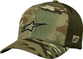 1235-81470-6061-os Alpinestars Recon Trucker Hat - Camo Green
