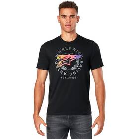 1244-72040-10-xxl Alpinestars 1244-72040-10-2xl Overlay Csf T-shirt - Black Xx-large