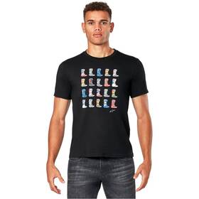 1244-72090-10-xlcl77 Alpinestars Many Csf T-shirt - Black X-large