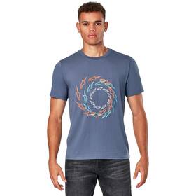 1244-72210-734-l-cl77 Alpinestars Concentric Csf T-shirt - Slate Blue Large 1244-72210-734-l