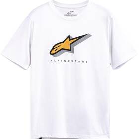 1244-72240-20-xl Alpinestars Quicker Csf Tee White Sz Xl
