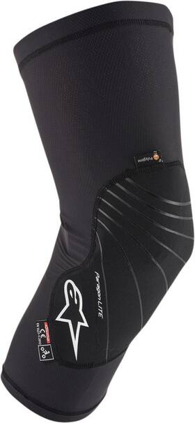 1652720-10-md Alpinestars Paragon Lite Knee Black Medium 2704-0551