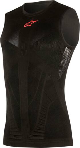 1752017-13-xs Alpinestars 1752017-13-xs/s Tech Tank For Summer - Black/red Xs/small