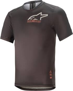 1763921-1793-md Alpinestars Alps 6.0 V2 Short-sleeve Jersey Black/coral Medium