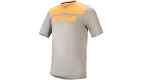 1766220-6004-xl Alpinestars Drop 4.0 Short-sleeve Jersey - Gray Steel/tangerine