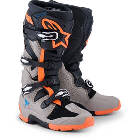 2010426-1562-13 Alpinestars Tech 7 Enduro Boots - Black/warm Grey/orange Fluo Size 13