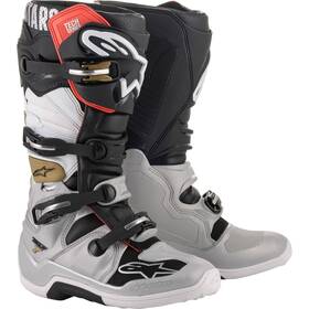 2012014-1829-13 Alpinestars Tech 7 Boots Black/silver/white/gold - Size 13