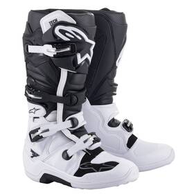 2012014-21-12 Alpinestars Tech 7 Boots - White/black Size 12