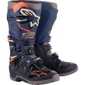 2012620-1373-16 Alpinestars Tech 7 Enduro Drystar Boots Black/night Navy/warm Grey Sz 16