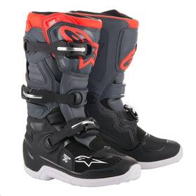 2015017-1133-4 Alpinestars Tech 7s Youth Boots 4 Black