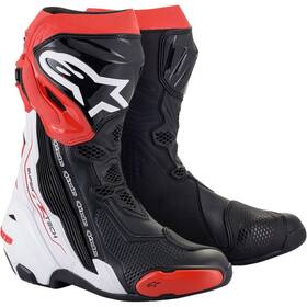 2220021-123-48 Alpinestars Supertech Boots - Black/white/red Us 12.5 / Eu 48