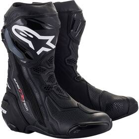 2220121-10-42 Alpinestars Supertech V Boots - Black Us 8 / Eu 42