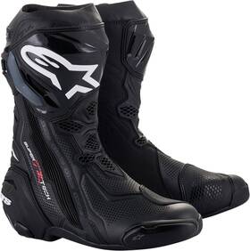 2220121-10-48 Alpinestars Supertech R Vented Boots Black Us 12.5 / Eu 48