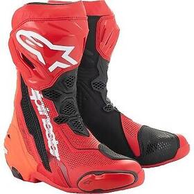 2220121-3029-39 Alpinestars Supertech R Vented Boots Bright Red 6
