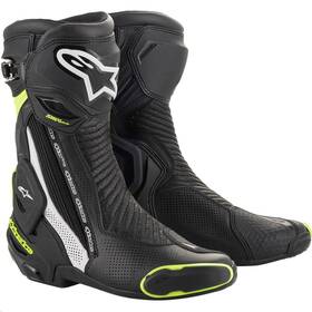 2221119-125-39 Alpinestars Smx Plus Vented Boots 6 Black/white/yellow