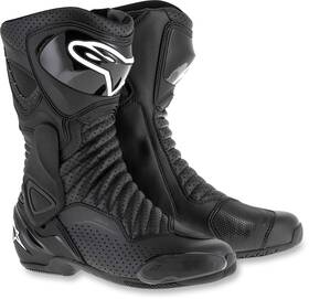 2223017-1102-43 Alpinestars For Smx-6 V2 Vented Boots - Black Us 9 / Eu 43