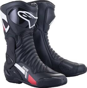 2223017-153-49 Alpinestars Smx-6 V2 Black White Gray Boots Size 13.5