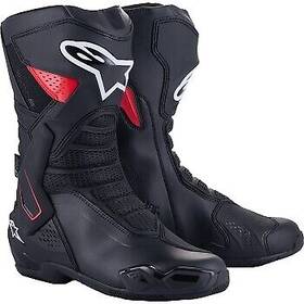 2243025-13-43 Alpinestars Smx-6 V3 Drystar Boots Black/red 9