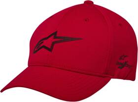 2501-3458 Alpinestars Ageless Velo Hat Honda Red Free Ship Osfm