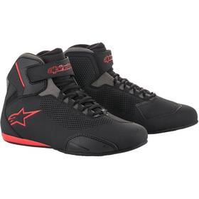 Alpinestars 251561813114 Sektor Vented Shoes - Black/grey/red Size 14