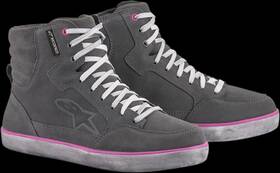 2542220909510.50 Alpinestars J-6 Waterproof Womens Shoes Grey/pink 10.5