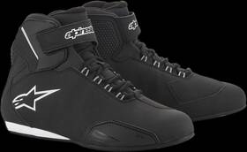 2544619-10-10.5 Alpinestars Stella Sektor Waterproof Riding Shoes 10.5 Black