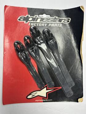25lot4 Alpinestars Boot Tech 4 Nylon Buckle Lever Strap Os New