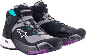 Alpinestars 261152313705 Stella Cr-x Drystar Shoes Black/gray/teal/purple 5
