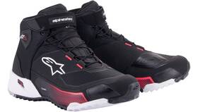 Alpinestars 2611523183210 Cr-x Drystasr Riding Womens Shoes 10 Black/white/diva Pink