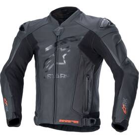 3100324-1100-56 Alpinestars Gp Plus R V4 Rideknit Leather Jackets Black/black 56