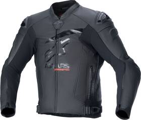3100624-1100-60 Alpinestars Gp Plus R V4 Airflow Leather Jacket - Black/black Us 50 / Eu 60