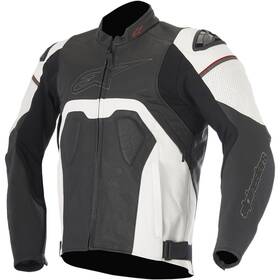 3101416-12-56 Alpinestars Core Airflow Leather Jacket - Black/white X-large/2x-large