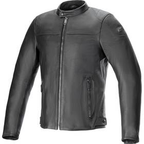 3103824-1100-3x Alpinestars Blacktrack Leather Jacket 3xl Black/black