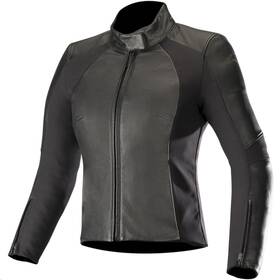 3115519-10-40 Alpinestars Vika V2 Womens Leather Jacket 4 Black