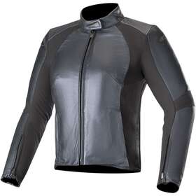 3115519-7180-46 Alpinestars Stella Vika V2 Leather Jacket - Blue Large/x-large