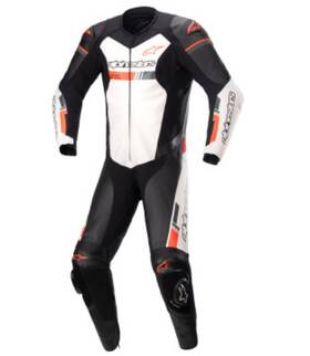 3150321-1231-56 Alpinestars Gp Force Chaser-1 Leather Suit 56 Black/white/red