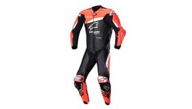 Alpinestars 3150523132150 Gp Plus V4 Leather Suit 40 Black/red Fluo/white