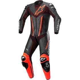 3153022-1030-56 Alpinestars Fusion 1-piece Suit - Black/red Xl/2xl 40 Pant Size