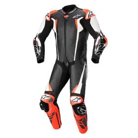Alpinestars 3156323123152 Racing Absolute V2 Leather Suit 42 Black/white/red Fluo