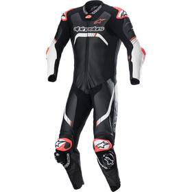 3156822-12-54 Alpinestars Gp Tech Suit V4 - Black/white Us 44 / Eu 54