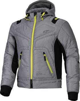 3200925-9143-2xl Alpinestars Mohobbs Wp Jacket - Lunar Gray/lime Punch 2xl