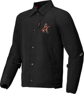 3201725-10-m Alpinestars Revved Wr Jacket - Black Medium