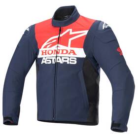 3206223-7163-s Alpinestars Honda Smx Waterproof Softshell Jacket Sm Blue