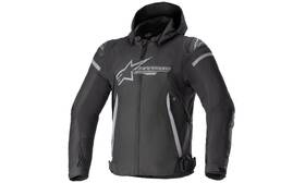 3206423-111-4xl Alpinestars Zaca Waterproof Jacket Xxxx-large Gray/black
