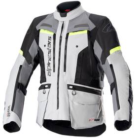 3207023-9195-2x Alpinestars Bogota Pro Drystar Jacket - Gray/yellow Fluo 2xl