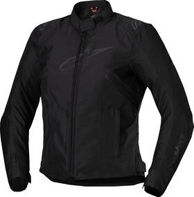 3210225-1100-m Alpinestars Stella T-sps V2 Wp Jacket - Black/black Medium Fits