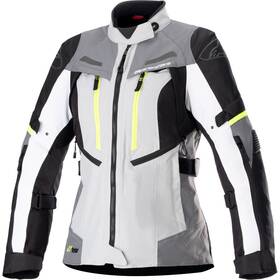 3217023-9037-l Alpinestars Stella Bogota Pro Drystar Womens Jacket Lg Ice Gray/dark Gray